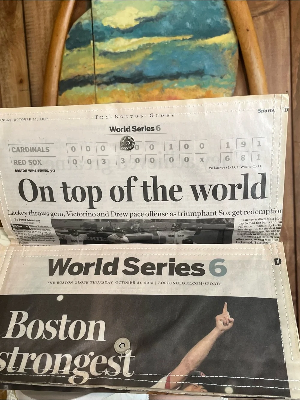 💋 Boston Red Sox World Series 2013 Clutch